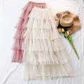 Women Gauze Sweet and Temperament Ladies Bubble Skirt